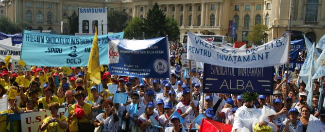 protest romania